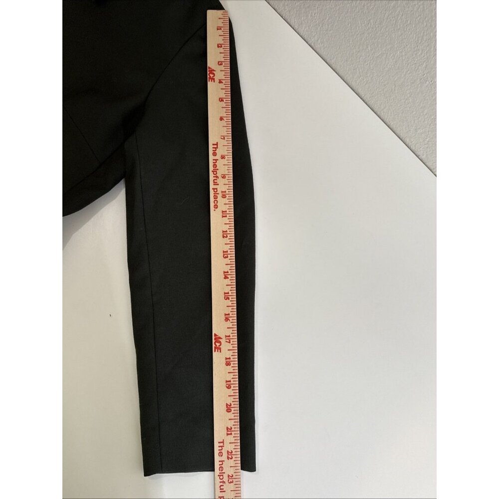 Pendleton Wool Blend Zip-Up Solid Olive Green Lon… - image 8